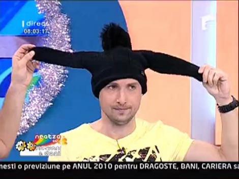 Caciula clapauga, cadou de Mos Nicolae