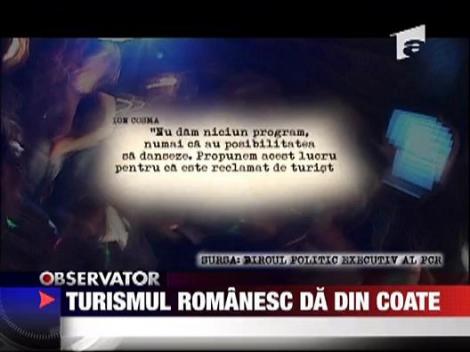 Turismul romanesc da din coate
