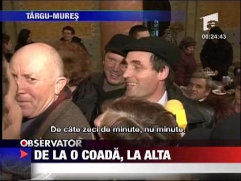 De la o coada, la alta