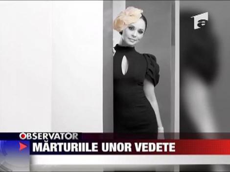 Marturiile unor vedete