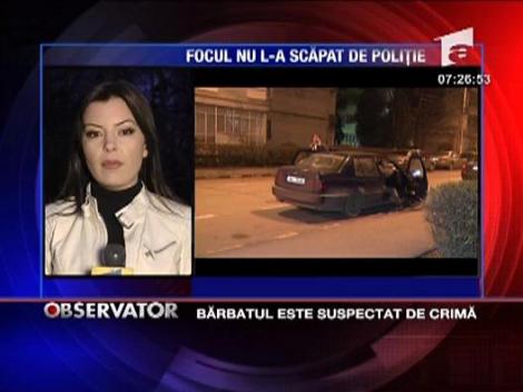 Focul nu l-a scapat de politie