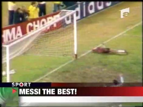 Messi the best!