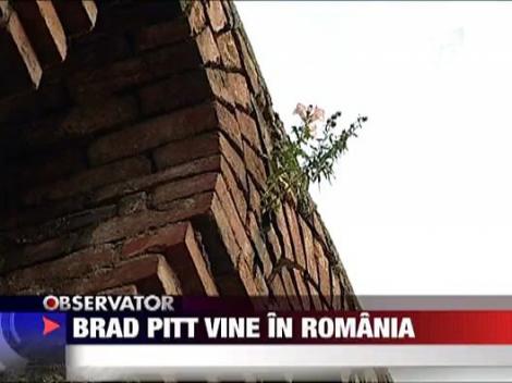 Brad Pitt vine in Romania