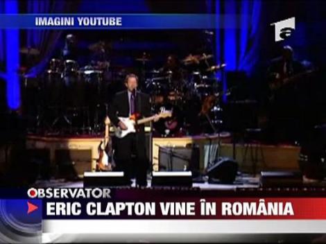 Eric Clapton, in Romania