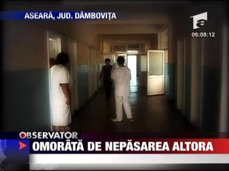 Omorata de nepasarea altora