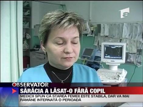 Saracia a lasat-o fara copil