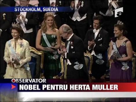 Nobel pentru Herta Muller