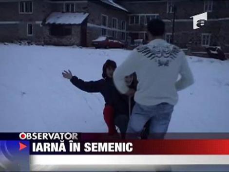 Iarna in Semenic