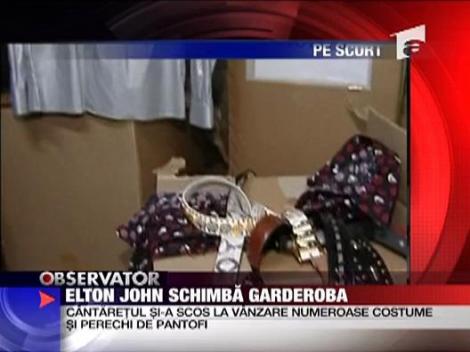 Elton John schimba garderoba
