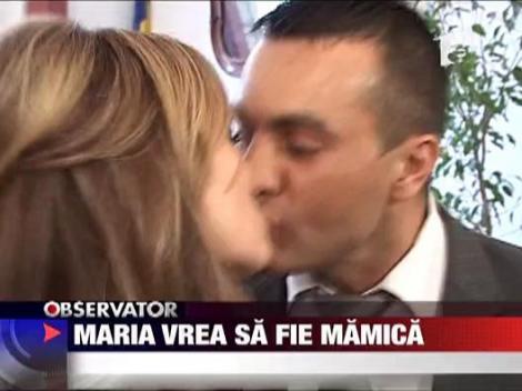 Maria Marinescu vrea sa devina mamica