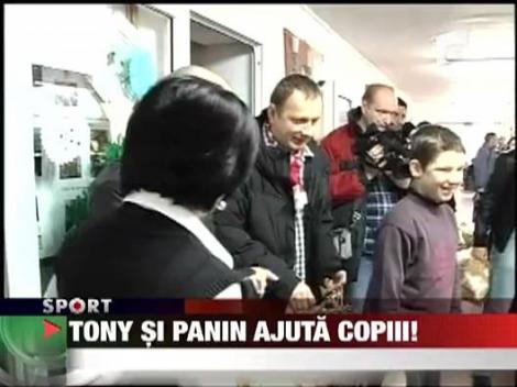 Tony si Panin ajuta copiii!