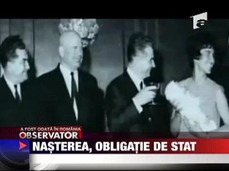 Nasterea, obligatie de stat