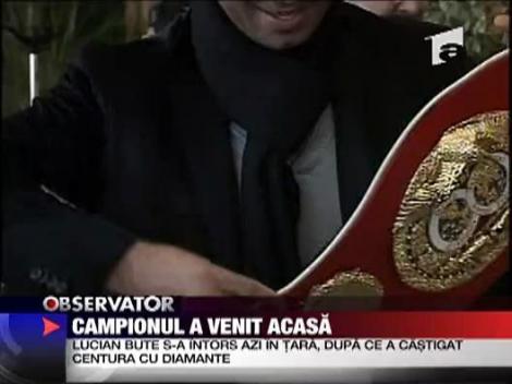 Campionul a venit acasa