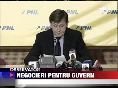 Negocieri pentru Guvern