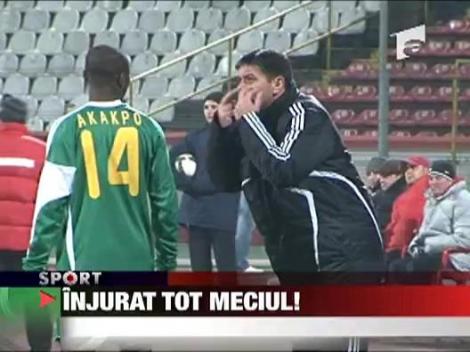 Lacatus, injurat tot meciul!
