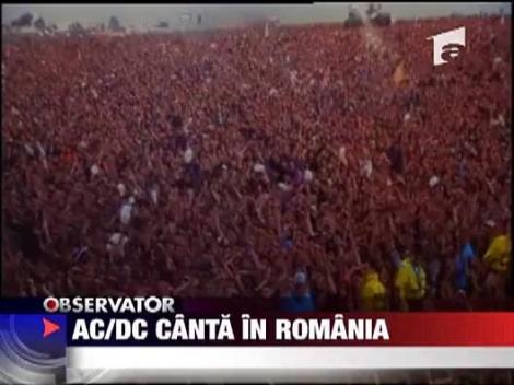 AC/DC canta in Romania