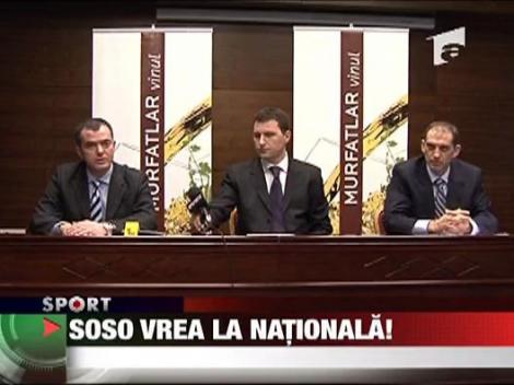 Soso vrea la nationala de hochei