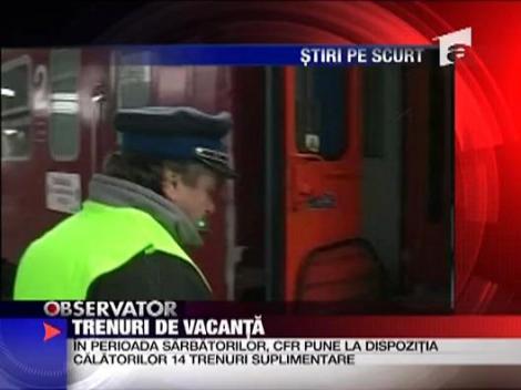 Trenuri de vacanta