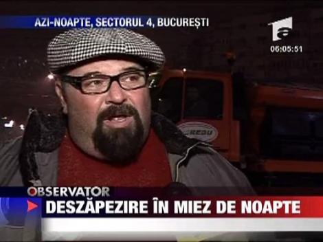 Deszapezire in miez de noapte