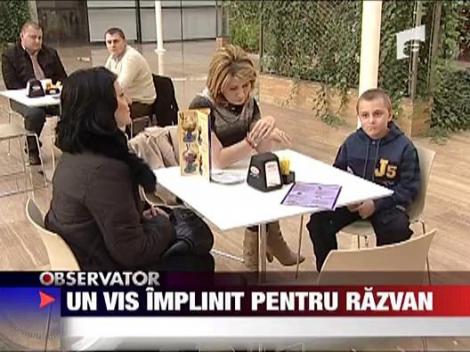 Un vis implinit pentru Razvan