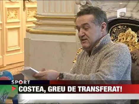 Costea, greu de transferat