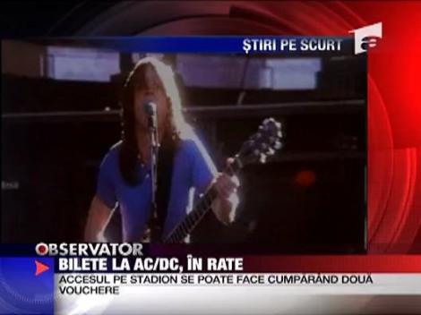 Bilete la AC/DC, in rate