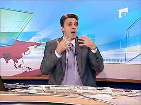 Mircea Badea cu pene