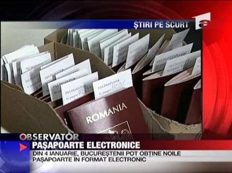 Pasapoarte electronice