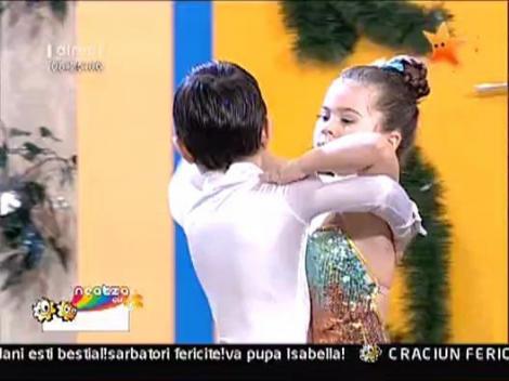 Daria Tociu si Andrei Dortu danseaza la Neatza