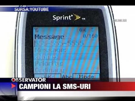 Campioni la SMS-uri