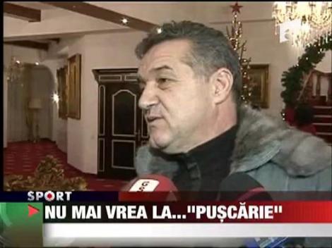 Nu mai vrea la... "puscarie"