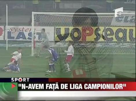 Sabau: "N-avem fata de Liga Campionilor!"