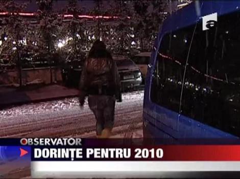 Dorintele vedetelor in 2010