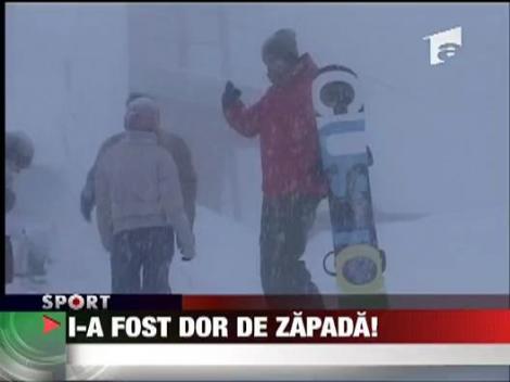 I-a fost dor de zapada