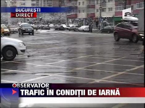 Trafic in conditii de iarna