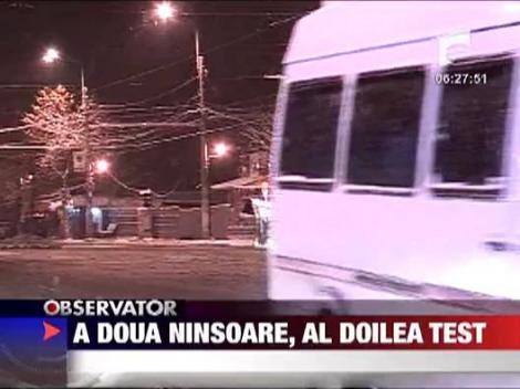 A doua ninsoare, al doilea test