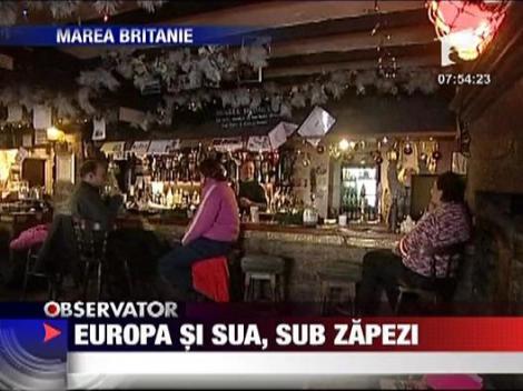 Europa si SUA, sub zapezi