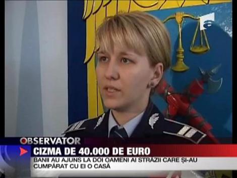 Cizma de 40.000 de euro