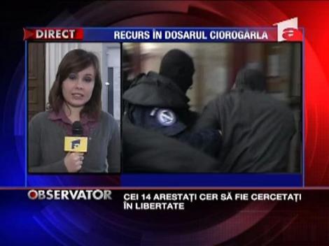 Recurs in dosarul Ciorogarla