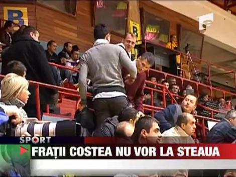 Fratii Costea nu vor la Steaua!