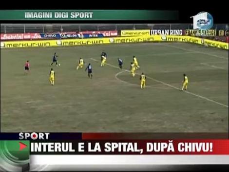 Interul e la spital, dupa Chivu!