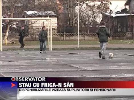 Stau cu frica-n san