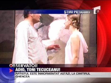 Adio, Toni Tecuceanu!