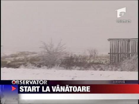 Start la vanatoare