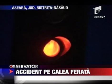 Accident pe calea ferata