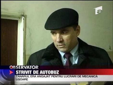 Strivit de autobuz