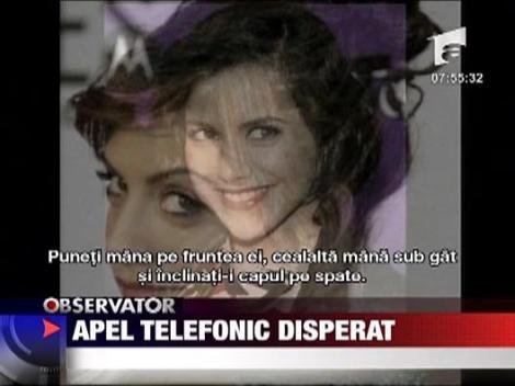 Apel telefonic disperat