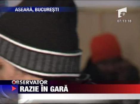 Razie in gara