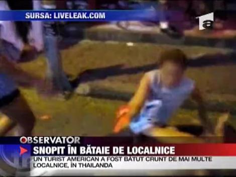 Snopit in bataie de localnice