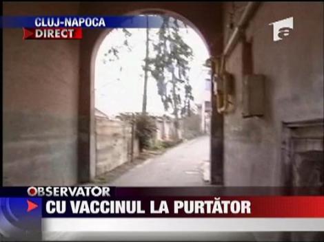 Cu vaccinul la purtator